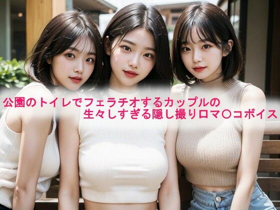 公園のトイレでフェラチオするカップルの生々しすぎる隠し撮り口マ〇コボイス