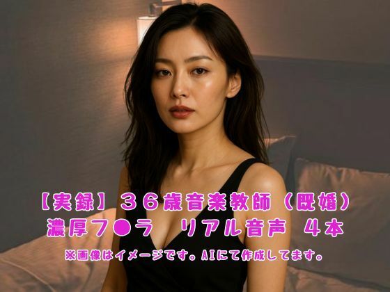 【実録】36歳音楽教師（既婚） 濃厚フ●ラ リアル音声 4本